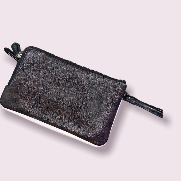 doubled sided monogram coach wallet - Picture 2 of 4